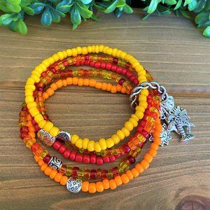 New Stack of 5 Boho Bracelets Southwest Colors